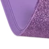 Kép 2/2 - Csillámos dekorgumi 2mm 10db/csomag - Lila