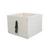 Kép 2/5 - Dekoláda fehér kocka fogantyúval 11*11*8cm