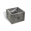 Kép 1/2 - Fa fiók szürke 15*15*10,5cm 40/#