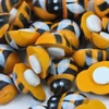 Kép 2/3 - Fa méhecske dekor öntapadós 12x15mm 50db/cs