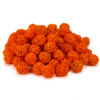 Kép 2/2 - Vessző gömb narancs 3cm 100db/csomag