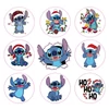 Kép 3/3 - Matrica - Stitch figurák 15db/lap