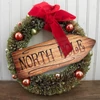 Kép 2/3 - Nyomtatott dekorkarton - North Pole útjelző 26cm