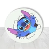 Kép 2/3 - Nyomtatott fa tábla koszorú közép - Stich vagyok! 11,8cm