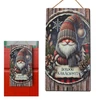 Kép 1/2 - Nyomtatott fa tábla - Boldog karácsonyt 13x24,3cm