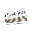 Kép 1/3 - Nyomtatott dekorkarton - Sweet Home biléta 5db/csomag