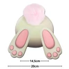 Kép 1/4 - Nyomtatott dekorkarton - Nyuszi popi rózsaszín 20cm