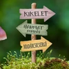 Kép 4/4 - Nyomtatott dekorkarton - Tavaszi útjelző tábla 2db