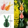 Kép 1/3 - Nyomtatott dekorkarton - Nagy papírhatású nyuszi táblák 15cm