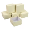 Kép 1/2 - Papírdoboz négyzet 8,5*8,5cm bézs 6db/szett