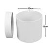 Kép 2/2 - Papírdoboz henger fehér 13*12cm 4db/csomag