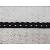 Kép 3/4 - Fekete pamut csipke - 1cm*20méter