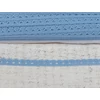 Kép 1/5 - Világoskék pamut csipke 1cm*2méter Kép 1/5 - Világoskék pamut csipke 1cm*2méter