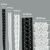 Kép 2/2 - Feketén-fehéren csipke 5x1m/cs
