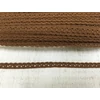 Kép 1/5 - Barna pamut csipke 1cm x 20méter