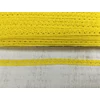 Kép 1/5 - Sárga pamut csipke 1cm x 2méter