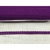 Kép 1/5 - Padlizsán pamut csipke 1cm x 2méter