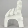 Kép 3/7 - Fehér pad klasszikus 11x7x5cm