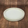 Kép 1/3 - Fa tálca fehér 26cm