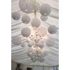 Kép 5/12 - Papír lampion fehér 15cm