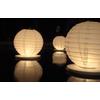 Kép 20/21 - Papír lampion fehér 30cm