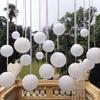 Kép 7/21 - Papír lampion fehér 30cm