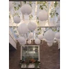 Kép 10/24 - Papír lampion fehér 30cm