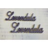 Kép 1/5 - Fa - "Levendula" felirat  lila 2db/csomag