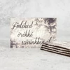 Kép 3/5 - Nyomtatott fa tábla - Emléked örökké..3db/cs