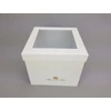 Kép 2/5 - Virágbox és bonbon doboz tetővel - fehér 24/#