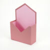 Kép 1/3 - Boríték formájú papírdoboz pink 64/#