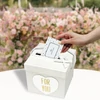 Kép 2/7 - Kocka papírdoboz " For you" fehér 3db/szett 18/#