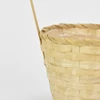 Kép 2/2 - Bambusz füles kaspó natúr 14cm