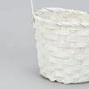 Kép 2/5 - Bambusz füles kaspó fehér 14cm