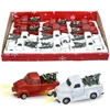 Kép 1/4 - Vintage pick up fenyőfával világítós 12db/doboz - OKOS ÁR!