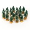 Kép 1/7 - Dekor fenyőfa zöld 4cm 20db/csomag