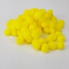 Kép 1/2 - Sárga zsenília pompon 1,5cm 100db/cs