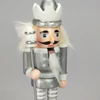 Kép 3/3 - Diótörő ezüst király 14cm 90/#