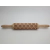 Kép 3/3 - Kekszmintázó sodrófa - Hópihe 38cm