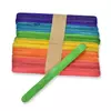 Kép 1/5 - Fa spatula színes 11cm 50db/cs