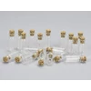 Kép 1/14 - Üvegcse parafadugóval 3,2x1,3cm 20db/csomag