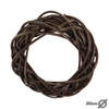 Kép 1/3 - Vessző koszorú barna 30cm