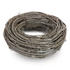 Kép 2/3 - Koszorú 25cm fehér antik 24/#