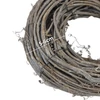 Kép 3/3 - Koszorú 25cm fehér antik 24/#