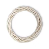 Kép 1/3 - Vessző koszorú 25cm - fehér