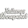 Kép 2/2 - Kellemes Ünnepeket felirat fehér15cm 3db/csom 200/#