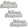 Kép 1/2 - Kellemes Ünnepeket felirat fehér15cm 3db/csom 200/#