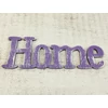 Kép 1/2 - Fa "Home" felirat lila