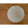 Kép 3/3 - Fa kör lap lyukkal natúr 15cm 5db/csomag 80/#
