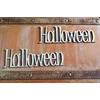 Kép 1/3 - "Halloween" felirat nyomtatott 2db/csomag